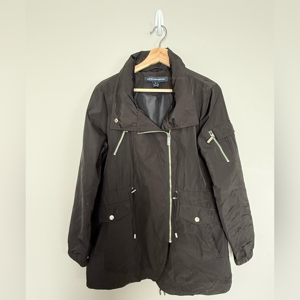 Women’s French Connection Black Utility Jacket M